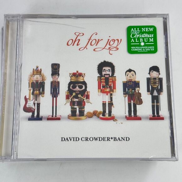 DAVID CROWDER BAND Oh For Joy 2011 CD Brand New SEALED *small crack in case - Picture 1 of 4